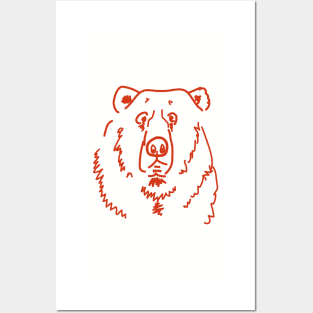 Befuddled Bear Posters and Art